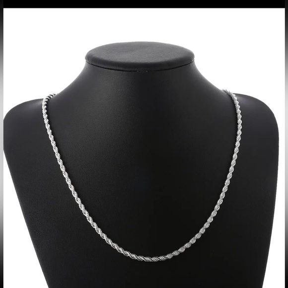 New 925 Silver Necklace and Bracelet - Picture 2 of 4